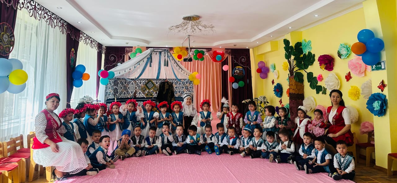 Кіші "Ботақан" және "Балапан" топтарының "Әз Наурыз" тақырыбында ертеңгілік шарасы